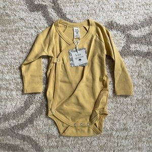 Long sleeve kimono onesie